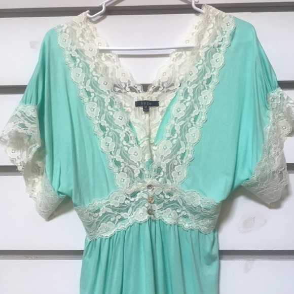 Pure hype teal night white lace - Picture 3 of 5